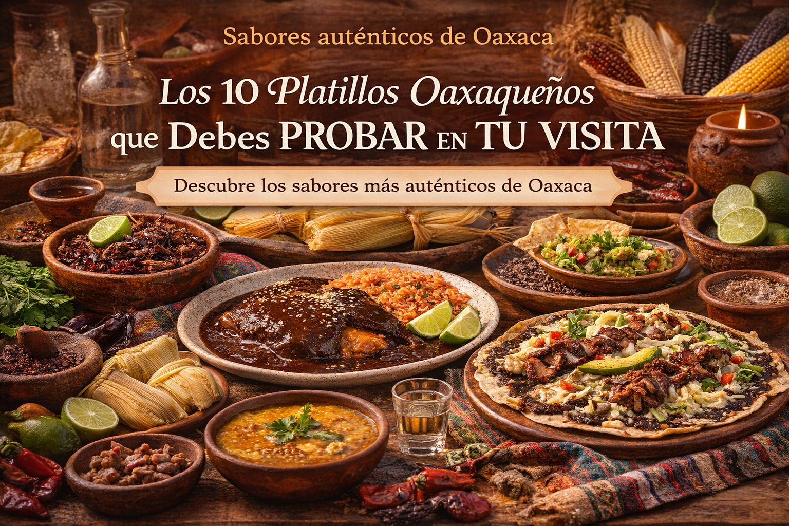 Qué Comer en Oaxaca: 10 Platillos Típicos Oaxaqueños que Debes Probar